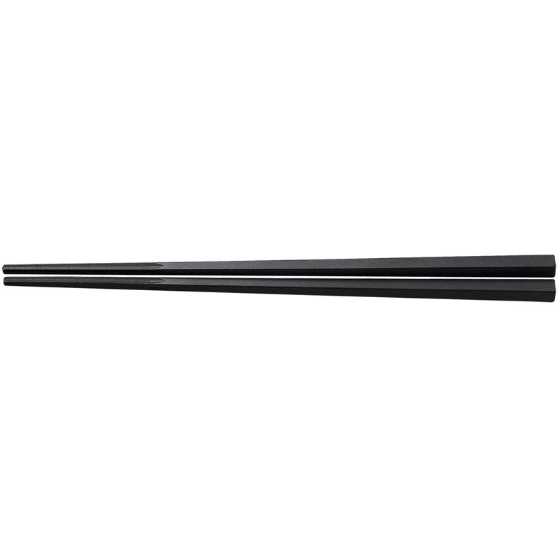 PM-359 ぐる麺箸 23cm 黒 1個（ご注文単位1個）【直送品】