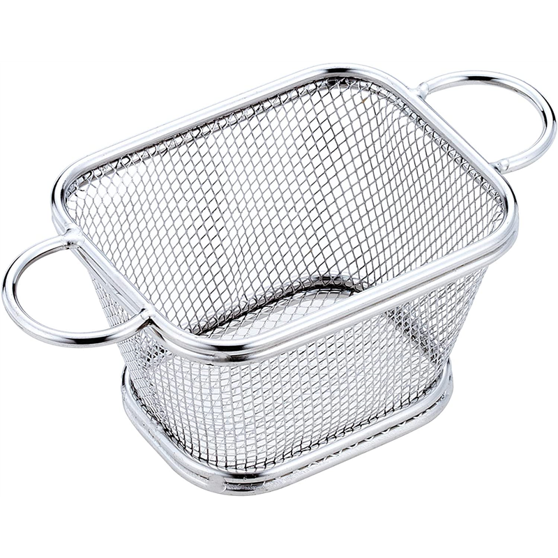 UK バスケット/長方形 両手 10.5cm 1個（ご注文単位1個）【直送品】