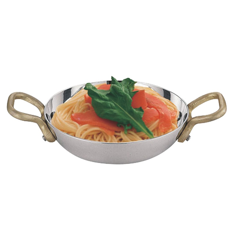 UK 18-8 プチパン 両手フライパン(両手) 9cm 1個(ご注文単位1個)【直送品】