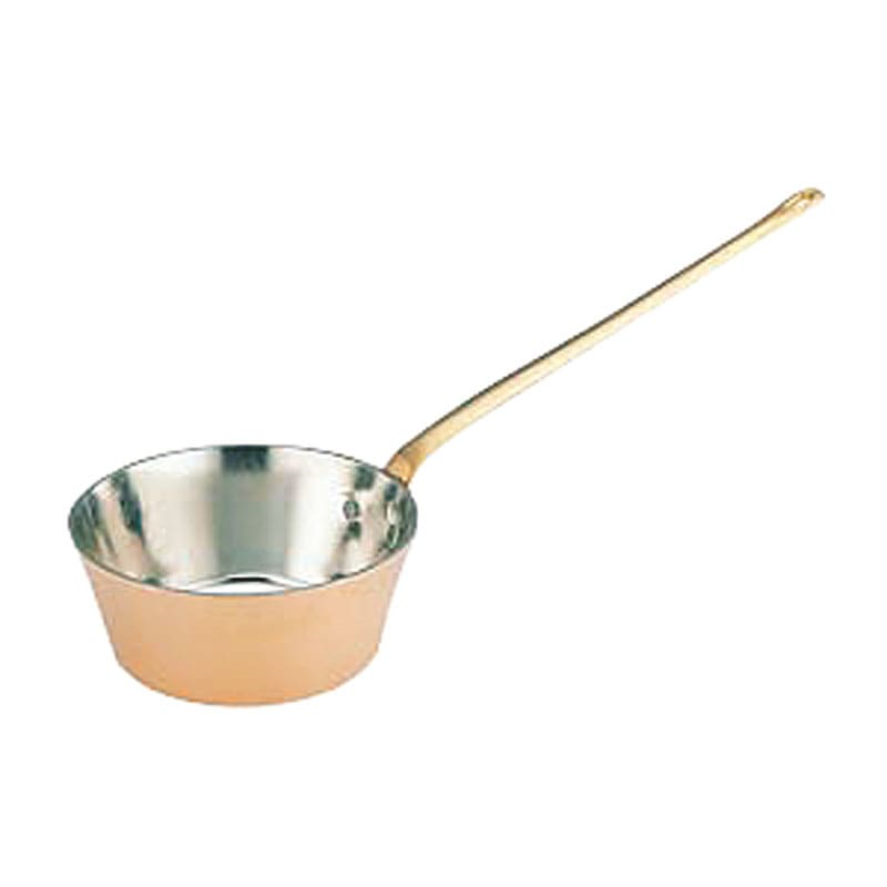 銅 テーパープチパンロングハンドル 10cm(270cc) 1個（ご注文単位1個）【直送品】