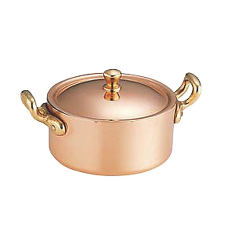 銅 プチパン 両手付 10cm(390cc) 1個（ご注文単位1個）【直送品】