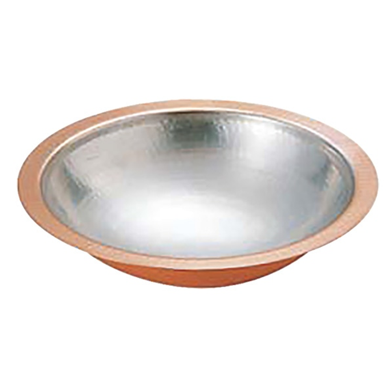 銅 うどんすき鍋 27cm 1個（ご注文単位1個）【直送品】