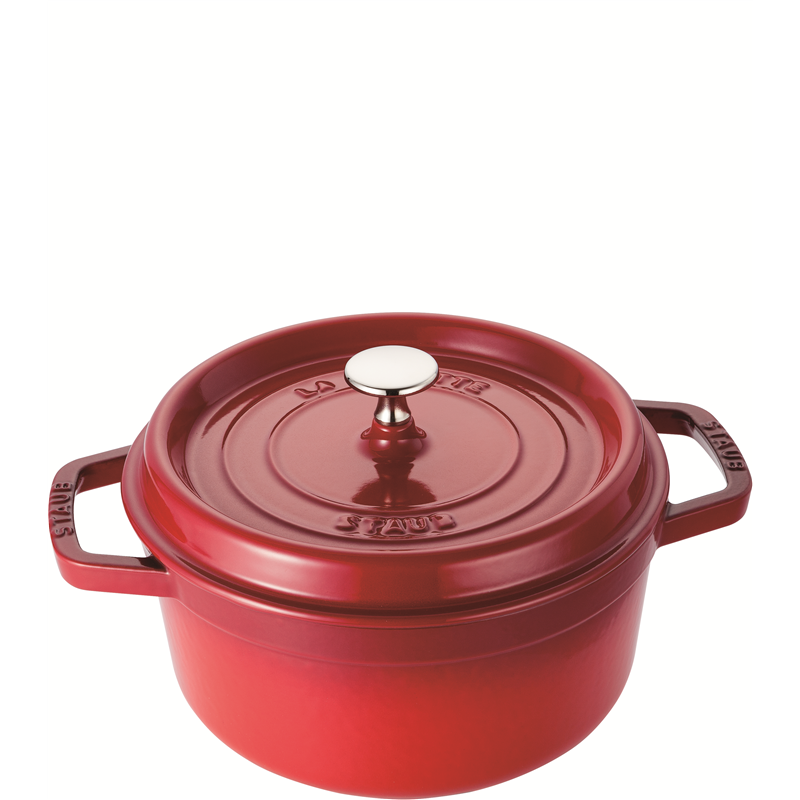 ストウブ ピコ･ココット ラウンド チェリー 18cm 40509-814 1個（ご注文単位1個）【直送品】