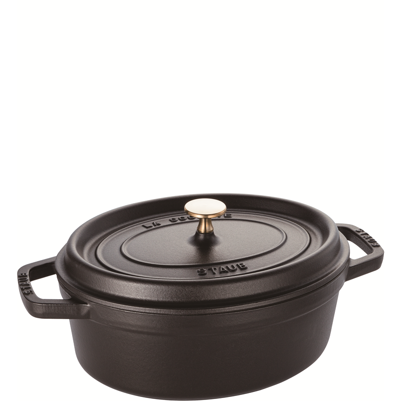 ストウブ ピコ･ココット オーバル ブラック 27cm 40500-271 1個（ご注文単位1個）【直送品】