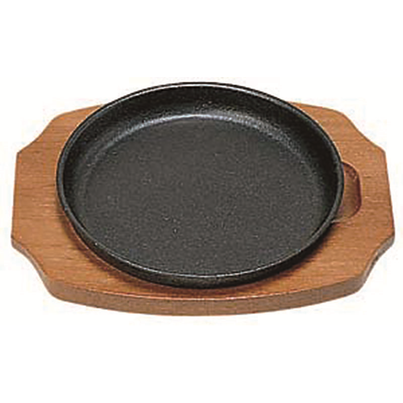 S ステーキ皿 丸型B 17cm 1個（ご注文単位1個）【直送品】