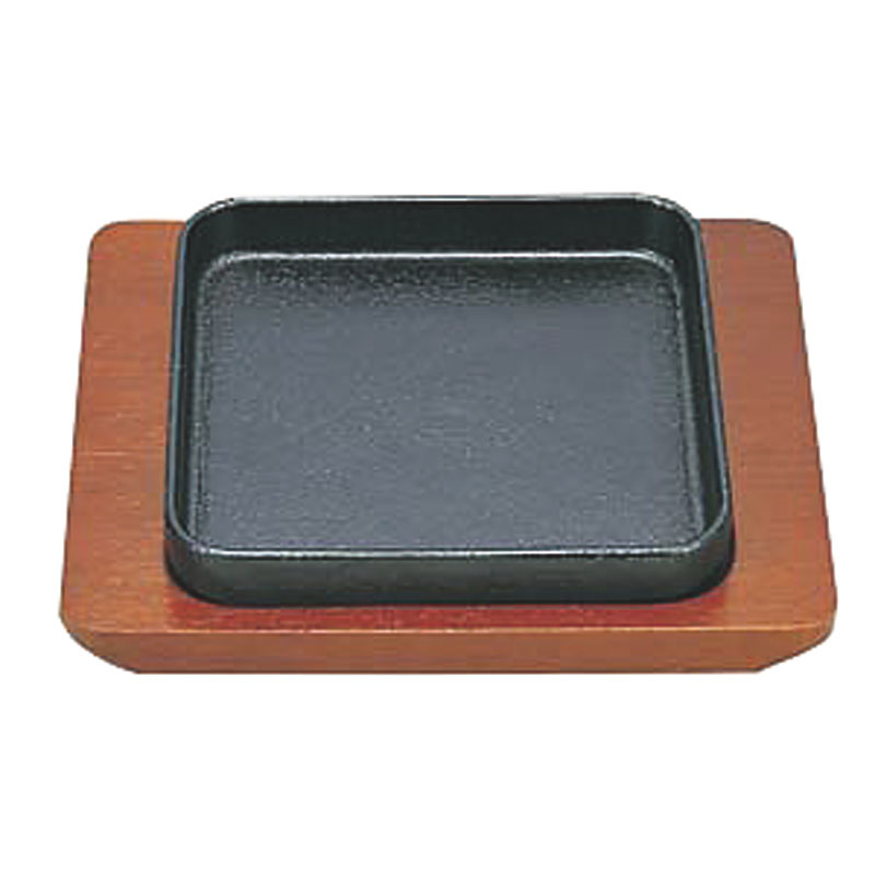 S 餃子皿 角 15cm 1個（ご注文単位1個）【直送品】