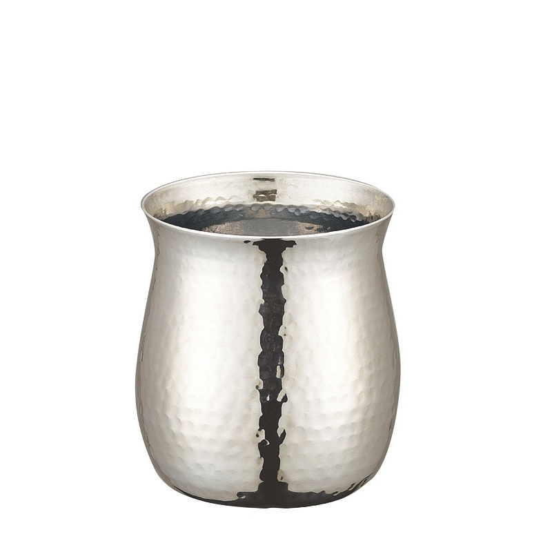 UK ステンレス ガラ入れ(A)(槌目入り) ミニ 1個（ご注文単位1個）【直送品】