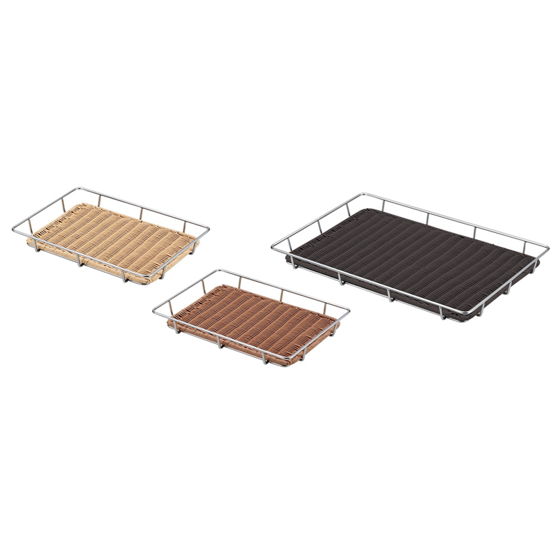 シルバースチールパンラック パントレー付 40型 アイボリーBB-807-IV 1個（ご注文単位1個）【直送品】