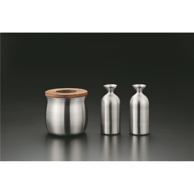 お燗名人徳利セット (お燗名人x1･専用メタル徳利x2) 1個（ご注文単位1個）【直送品】