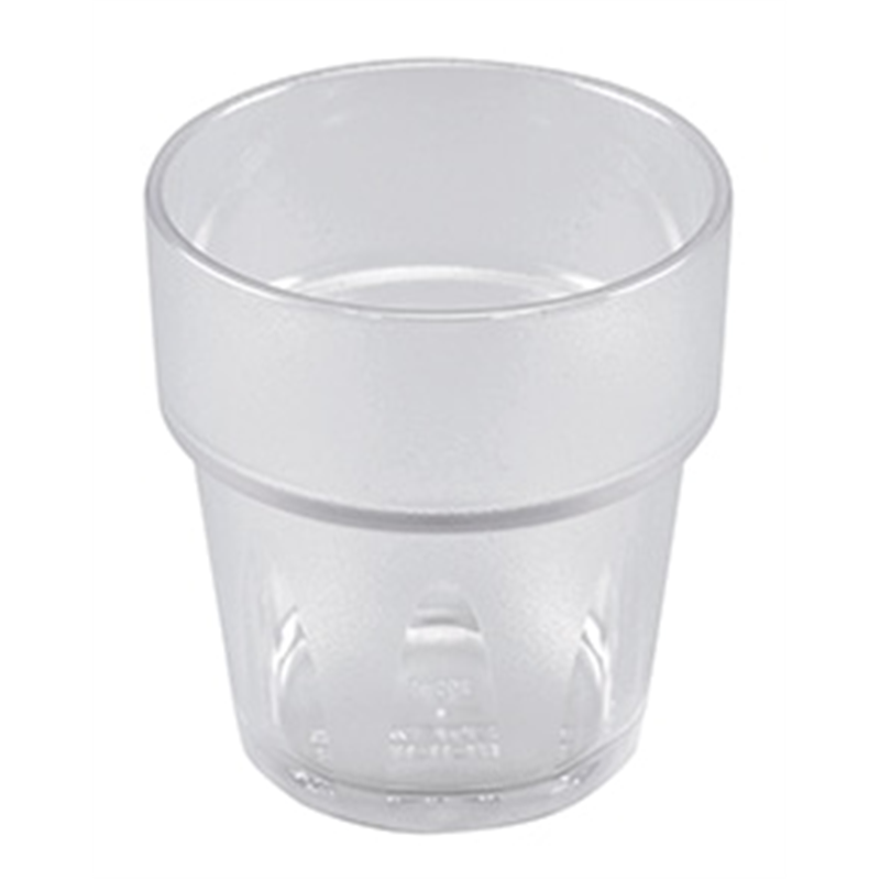 №804N キングタンブラー 260ml (ナチュラル) トライタン 1個（ご注文単位1個）【直送品】