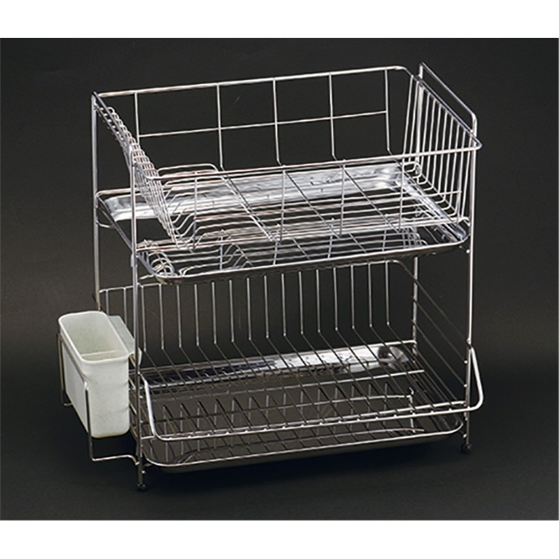 2段式水切りラック DP-1000 1個（ご注文単位1個）【直送品】