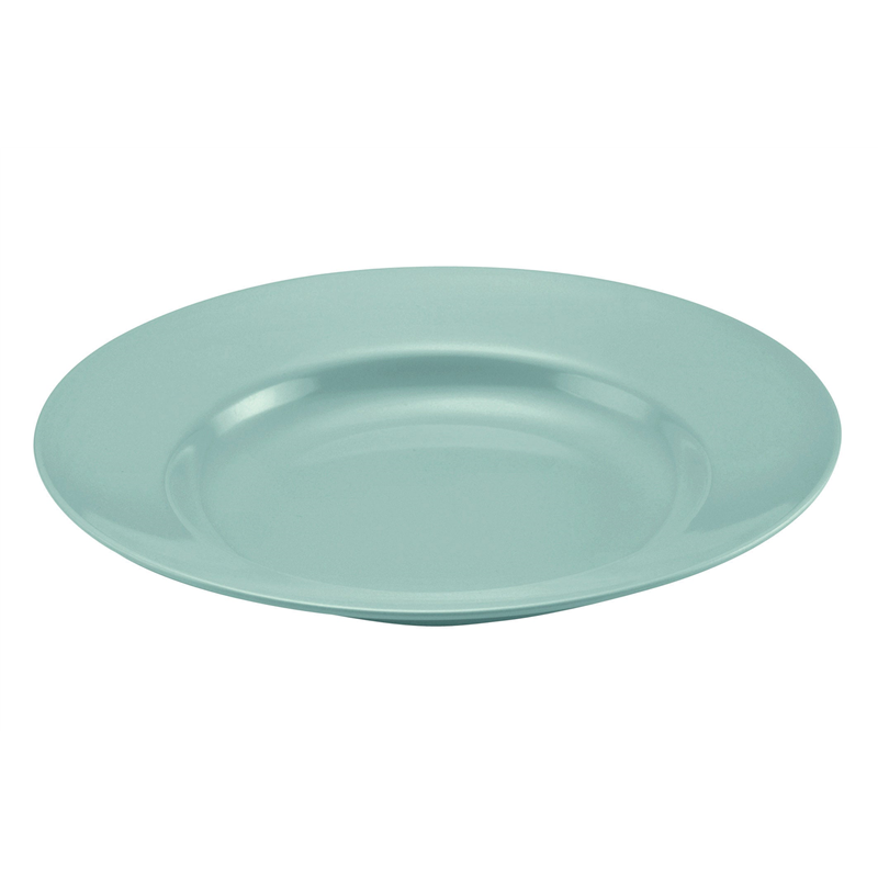 №50G ラーメンどんぶり受皿(スープ皿 9吋)青磁 1個(ご注文単位1個)【直送品】