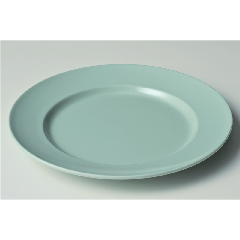 青磁 CS-21 平皿リム型9吋 1個（ご注文単位1個）【直送品】