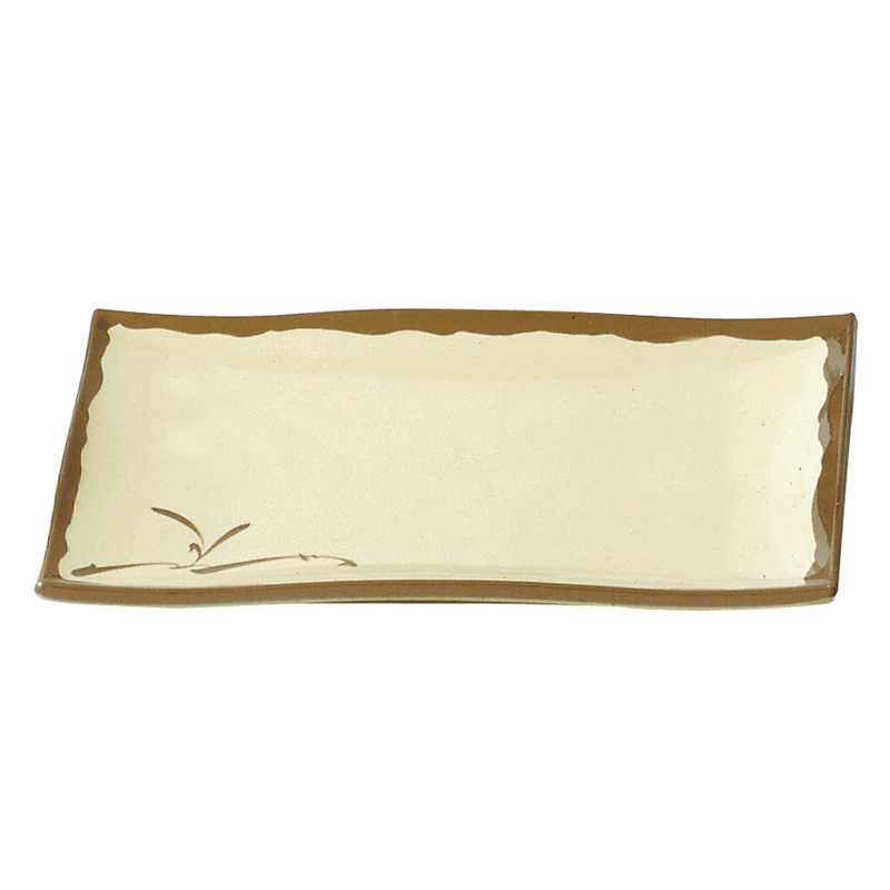 織部 OB-30 波形 焼物皿 1個（ご注文単位1個）【直送品】