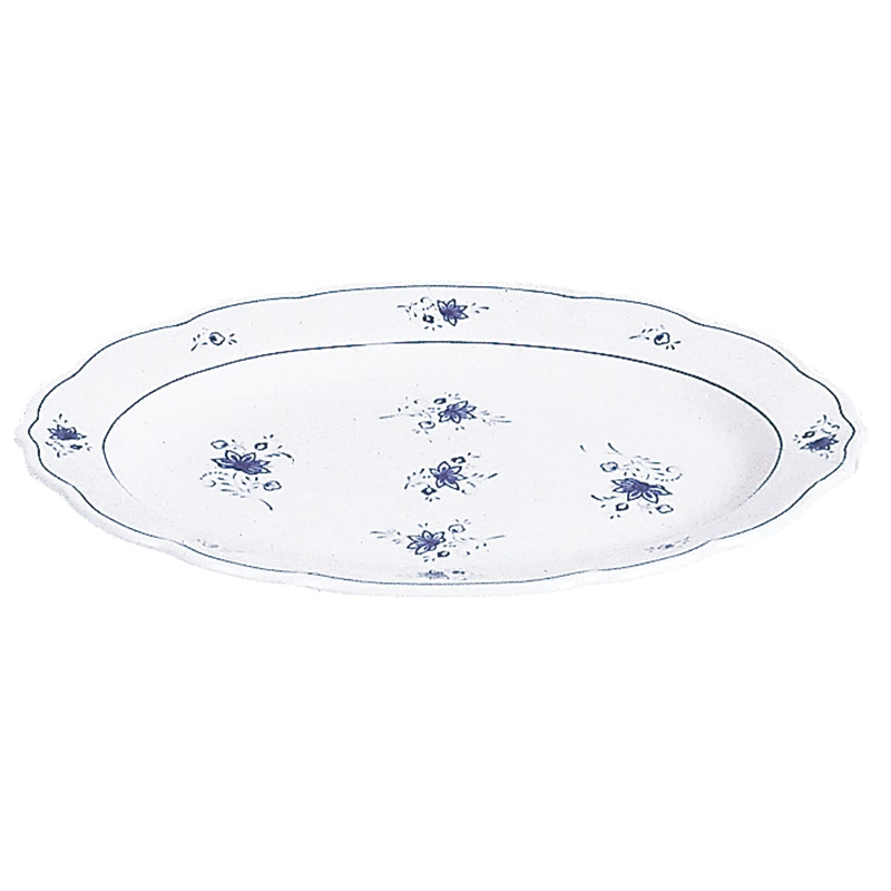 ビューティフラワー BF-11 小判皿10吋 1個（ご注文単位1個）【直送品】