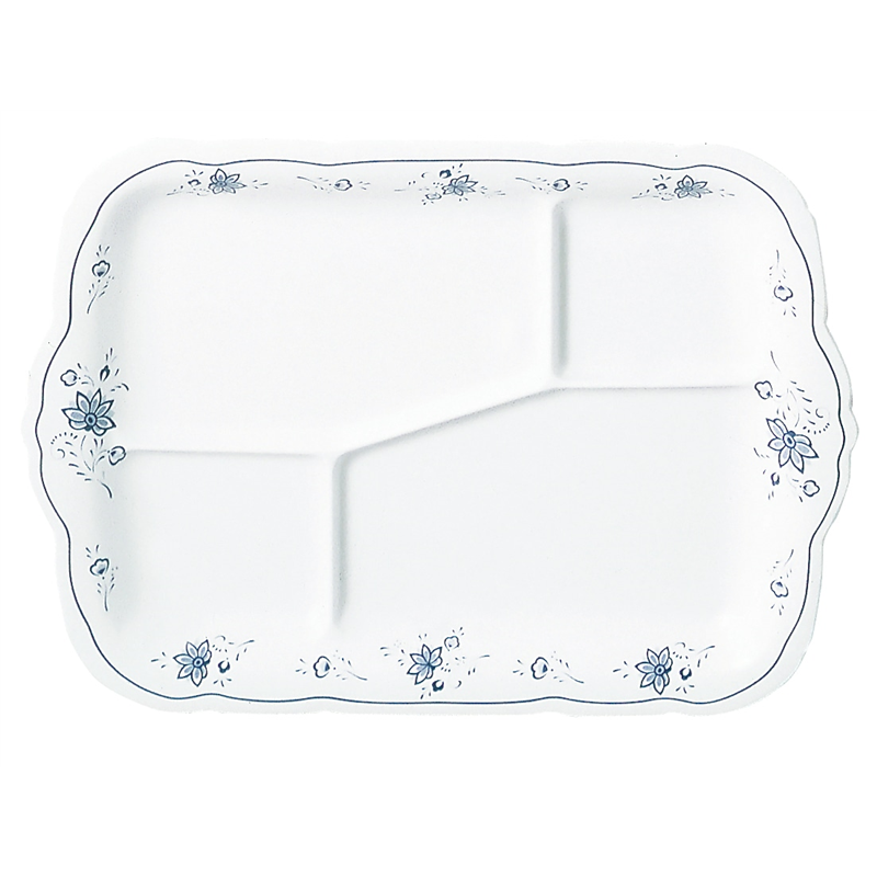 ビューティフラワー BF-24 角皿15.2吋 A仕切付 1個（ご注文単位1個）【直送品】