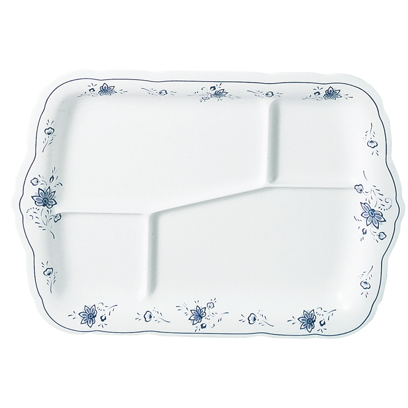 ビューティフラワー BF-27 角皿16.8吋 A仕切付 1個（ご注文単位1個）【直送品】