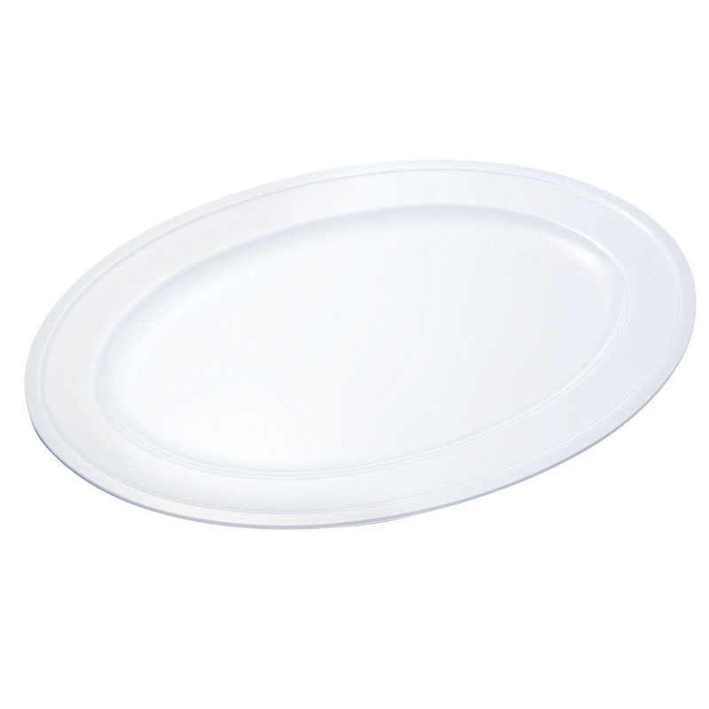 PW-13 小判皿24吋 白無地 1個（ご注文単位1個）【直送品】