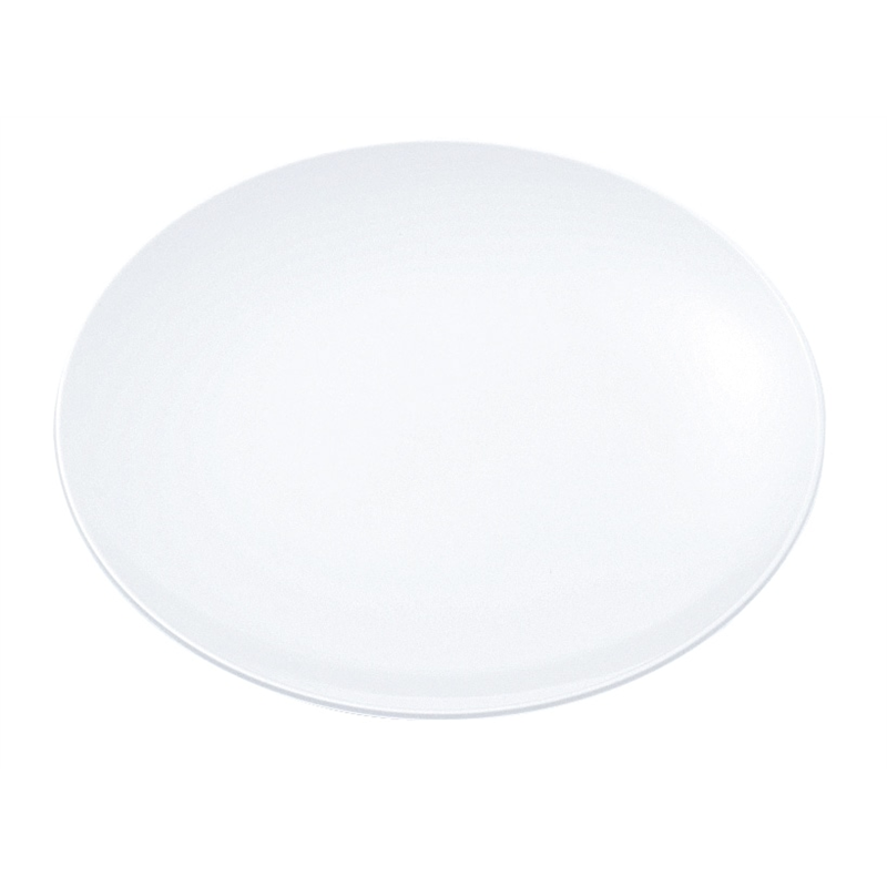 №32BW ライス皿メタ型 165 (白) 1個（ご注文単位1個）【直送品】