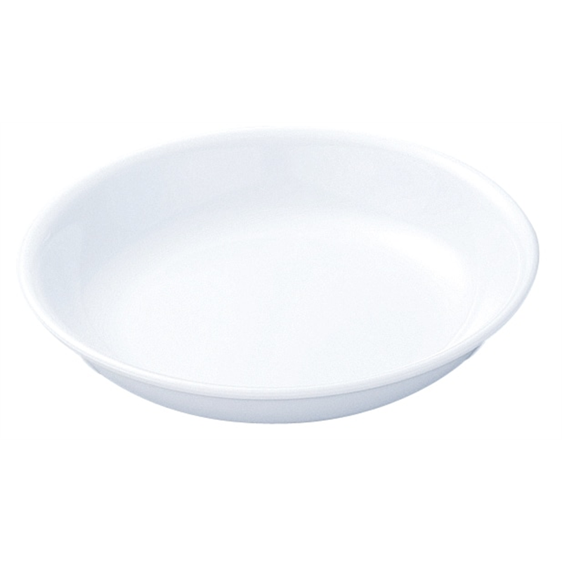 №48W 中皿 5.0寸 (白) 1個（ご注文単位1個）【直送品】