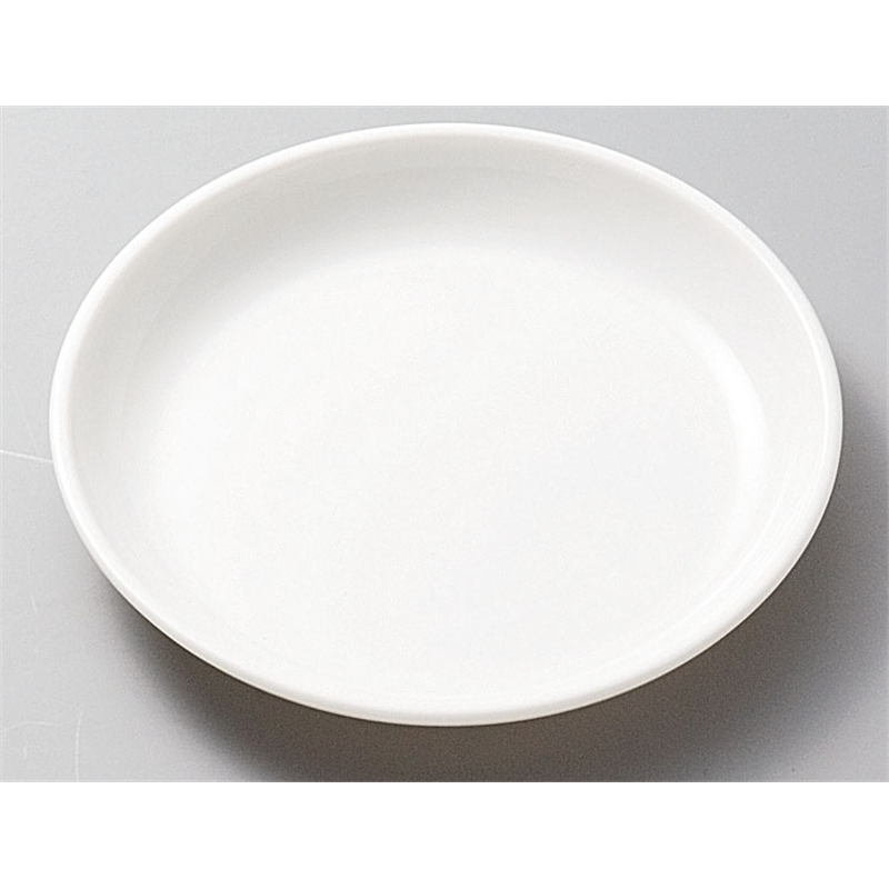 №1710W ポリプロ給食皿14cm (ホワイト) 1個（ご注文単位1個）【直送品】