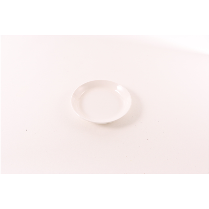 №1721W ポリプロ 小皿12cm (ホワイト) 1個（ご注文単位1個）【直送品】