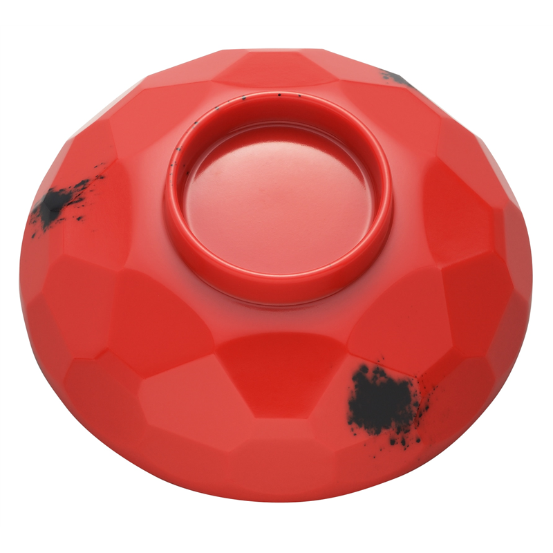 №10BB 亀甲汁椀 根来(フタ) 1個（ご注文単位1個）【直送品】