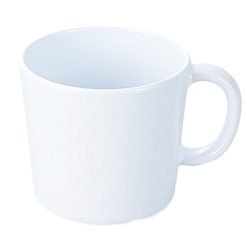 №83W 手付きコップ 白 1個（ご注文単位1個）【直送品】