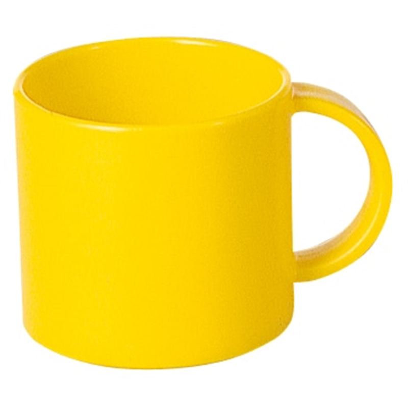 №808Y マイカップ (小) 260ml イエロー 1個（ご注文単位1個）【直送品】