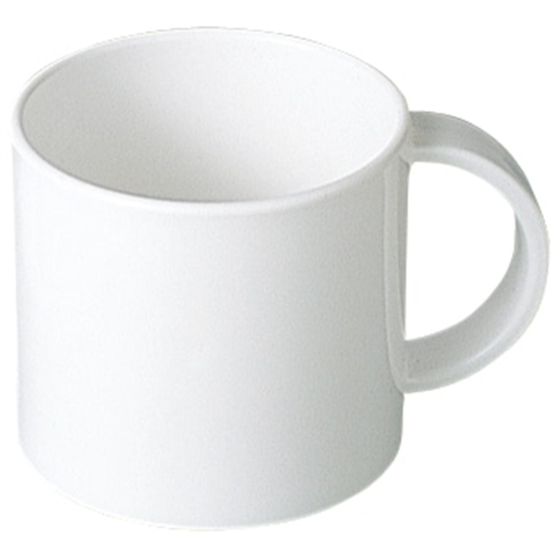 №808W マイカップ (小) 260ml ホワイト 1個（ご注文単位1個）【直送品】