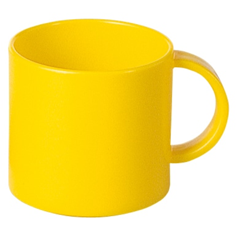 №809Y マイカップ (大) 330ml イエロー 1個（ご注文単位1個）【直送品】