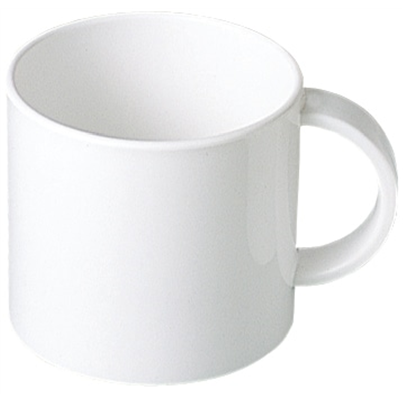 №809W マイカップ (大) 330ml ホワイト 1個（ご注文単位1個）【直送品】