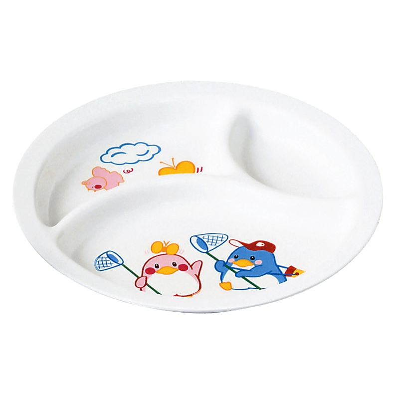 お子様食器 BB-21 丸ランチ皿(小)新形 ベン&ベティ 1個(ご注文単位1個)【直送品】