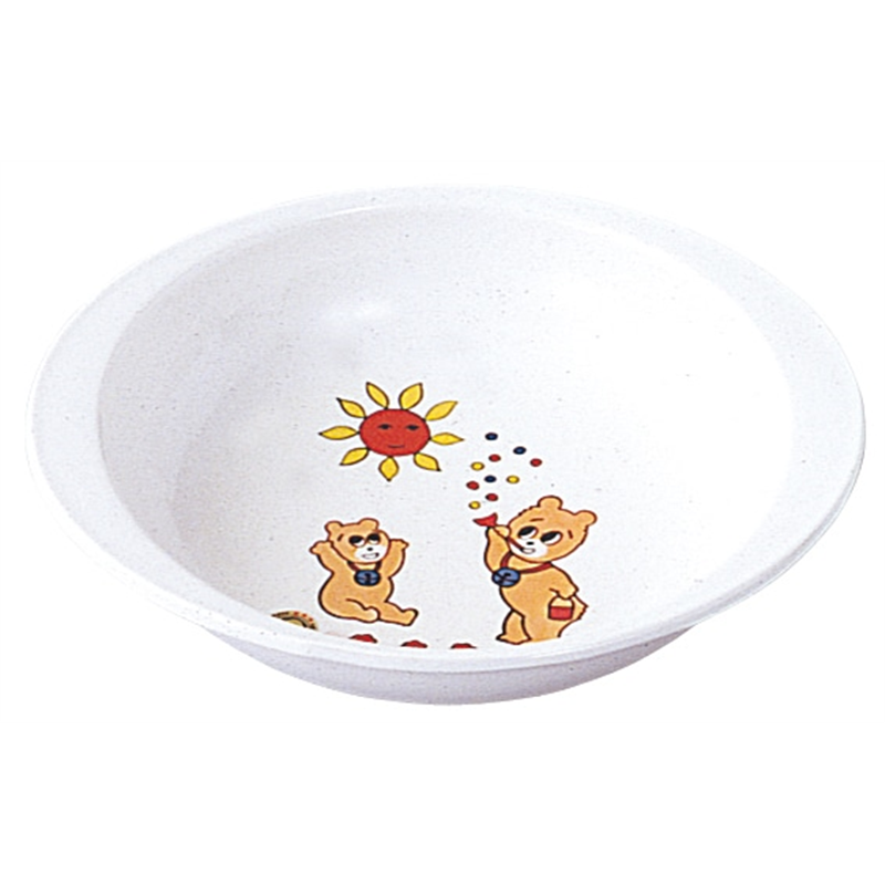 お子様食器 KF-8 コロちゃん スープ皿 1個(ご注文単位1個)【直送品】