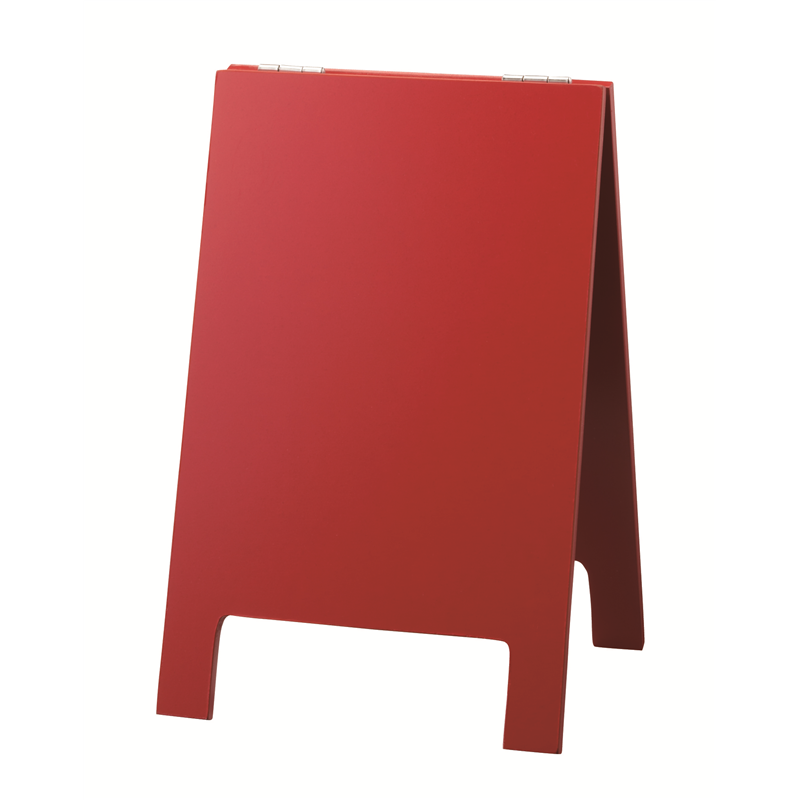 卓上メニュースタンド TMD23-2 赤 1個（ご注文単位1個）【直送品】