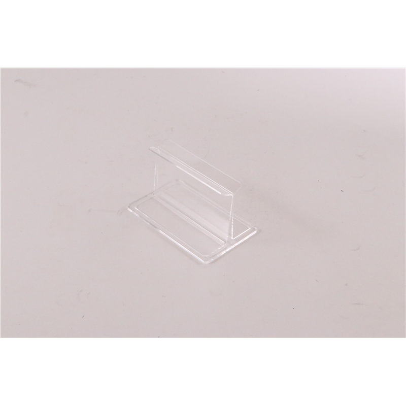 えいむ メニュー&カード立 BS-2 小 クリア 1個（ご注文単位1個）【直送品】