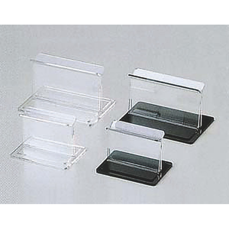 えいむ メニュー&カード立 BS-1 大 クリア 1個（ご注文単位1個）【直送品】