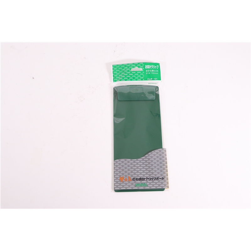 シンビ CLIP-101 伝票クリップ 緑 1個（ご注文単位1個）【直送品】