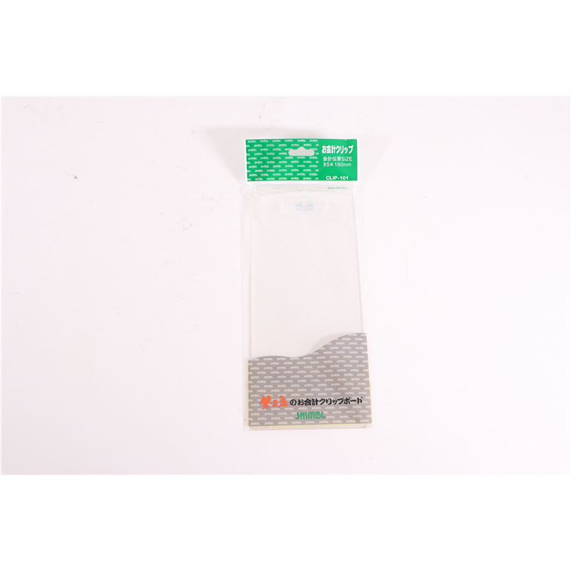 シンビ CLIP-101 伝票クリップ 透明 1個（ご注文単位1個）【直送品】