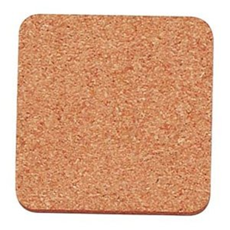 シンビ #100 角 コルクコースター (10枚入) 1個（ご注文単位1個）【直送品】