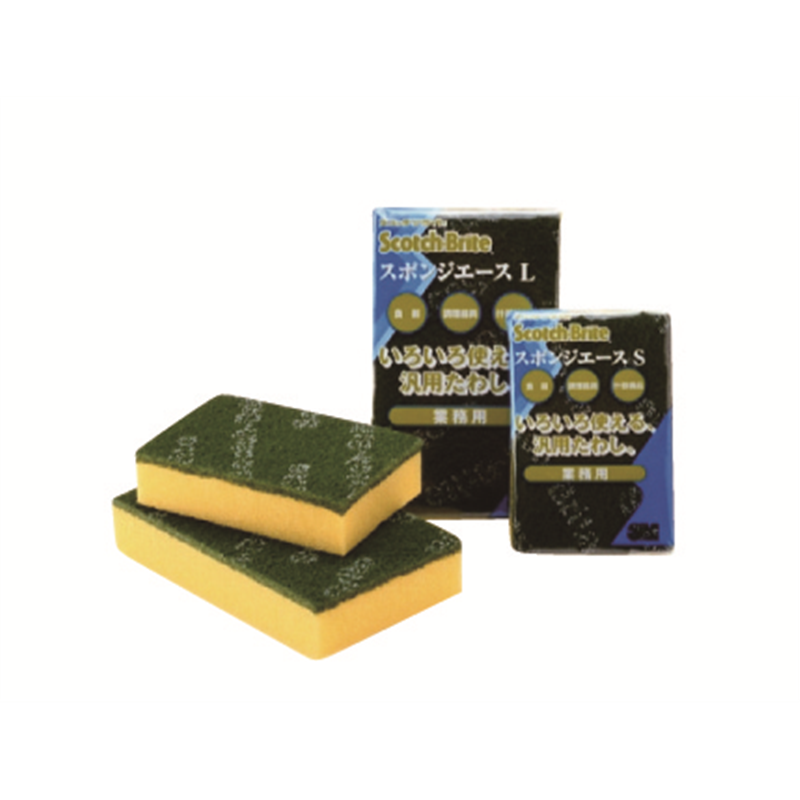 3M スポンジエース S イエロー 1個（ご注文単位1個）【直送品】
