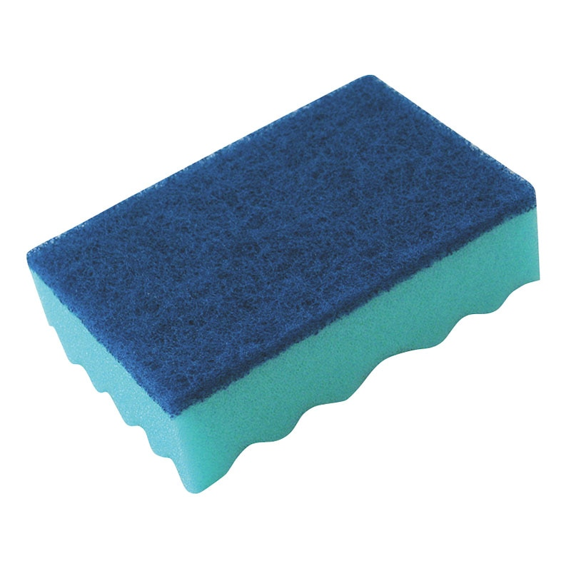 キクロンプロ スポンジたわしハード(10個入)グリーン A-531 1個（ご注文単位1個）【直送品】