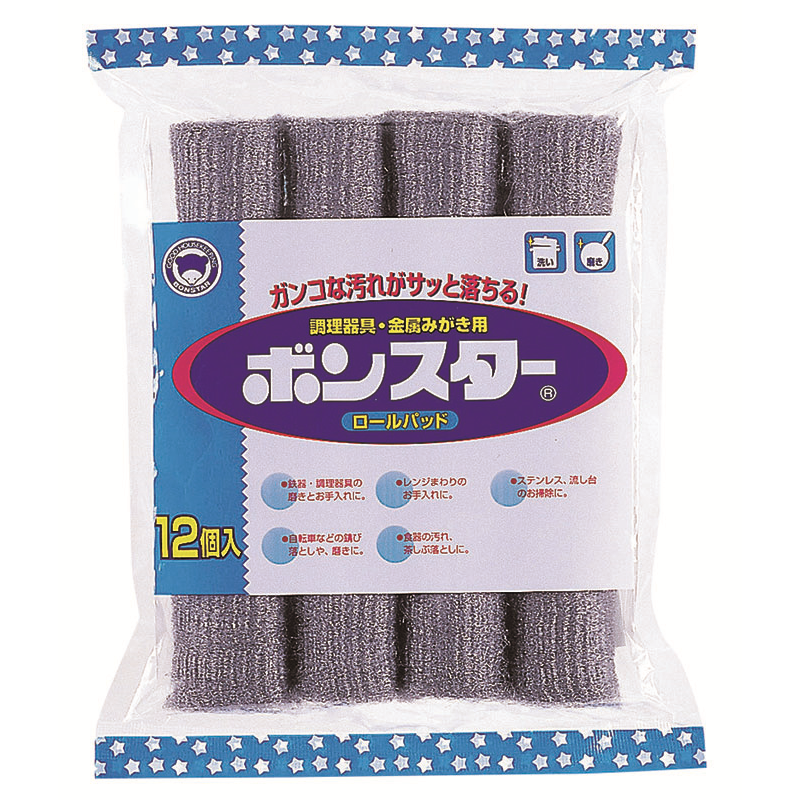 ボンスター ロールパッド(12ヶ入) 1個(ご注文単位1個)【直送品】