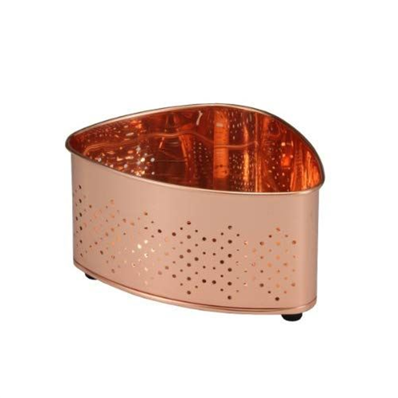 純銅板ミニ三角コーナー(1100ml) 1個(ご注文単位1個)【直送品】