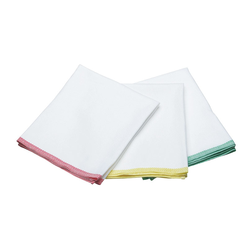 日東紡の新しいふきん 緑(1袋12枚入) 1個（ご注文単位1個）【直送品】