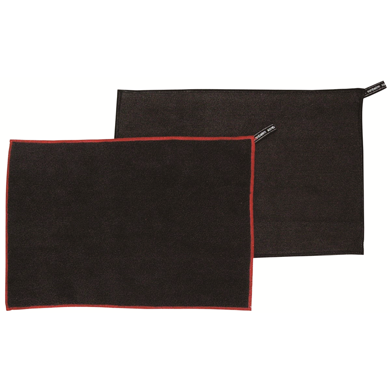 ビストロ先生 キッチン万能ふきん 黒 2枚入 1個（ご注文単位1個）【直送品】