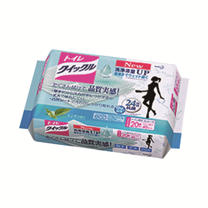 花王 トイレクイックル詰替用 ジャンボパック 10枚入x2パック入 1個(ご注文単位1個)【直送品】