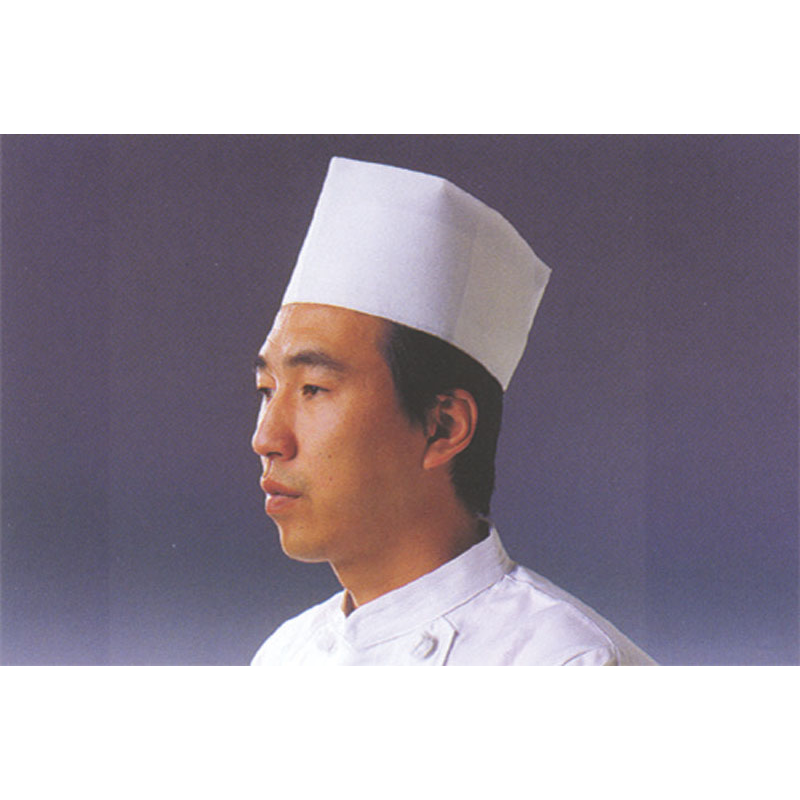 使い捨て中華帽子D31110(50枚入) 1個(ご注文単位1個)【直送品】