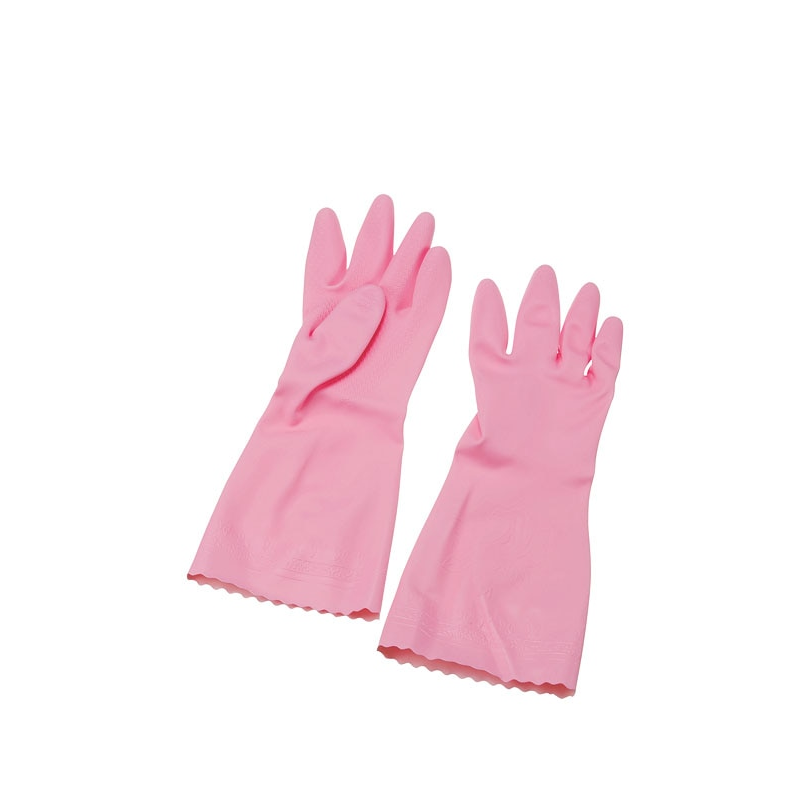 ビニトップ厚手手袋 ピンク M №132 1個（ご注文単位1個）【直送品】