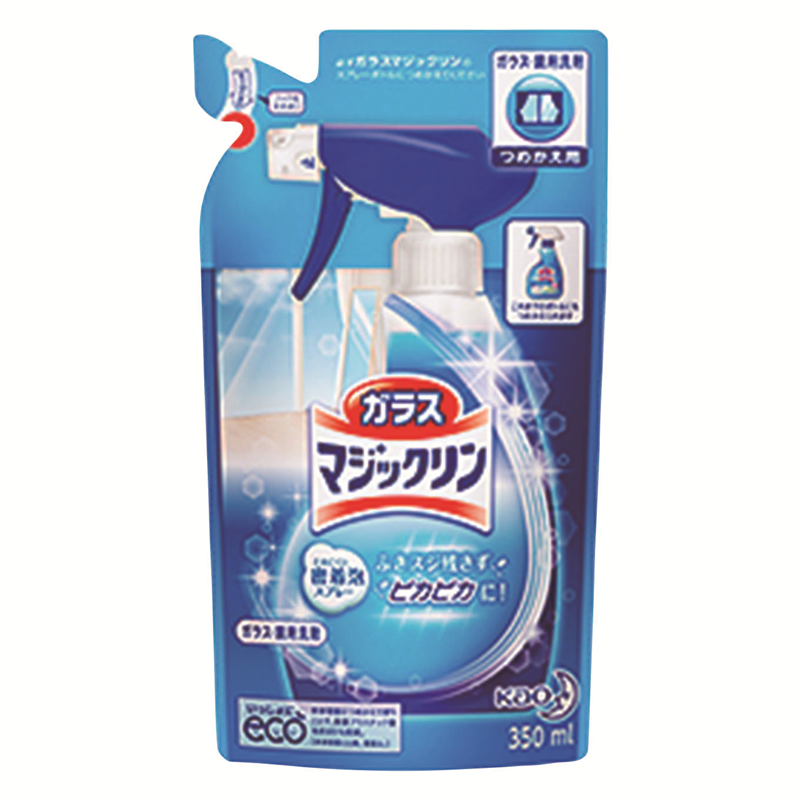 花王 ガラスマジックリン 詰替用 350ml 1個（ご注文単位1個）【直送品】